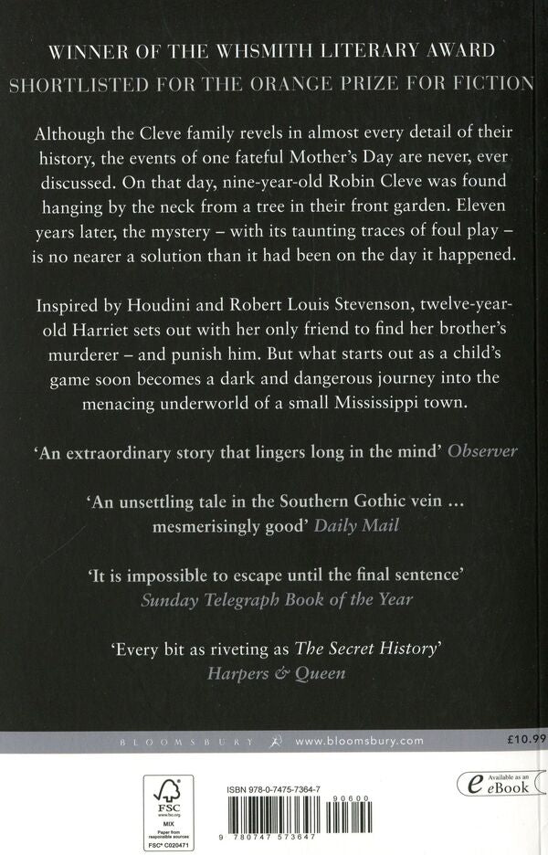 Donna Tartt (set of 3 books) / Донна Тартт (комплект із 3 книг) Донна Тартт 9780140167771, 9780747573647, 9780349139630-6