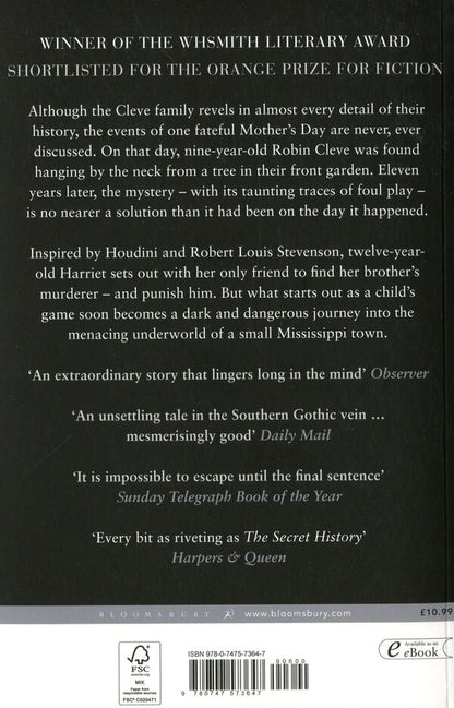 Donna Tartt (set of 3 books) / Донна Тартт (комплект із 3 книг) Донна Тартт 9780140167771, 9780747573647, 9780349139630-6