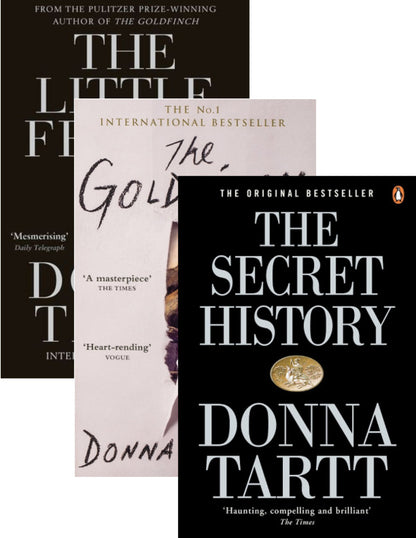 Donna Tartt (set of 3 books) / Донна Тартт (комплект із 3 книг) Донна Тартт 9780747573647, 9780349139630, 9780140167771-1