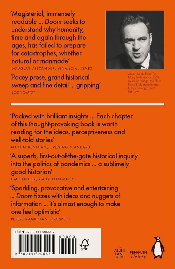 Doom. The Politics Of Catastrophe Neil Ferguson / Нил Фергюсон 9780141995557-2