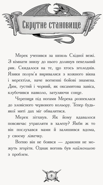 Dragon Knight. Book 1. Fire! / Лицар-дракон. Книга 1. Вогонь! Кайл Мьюборн 978-617-09-4026-1-6