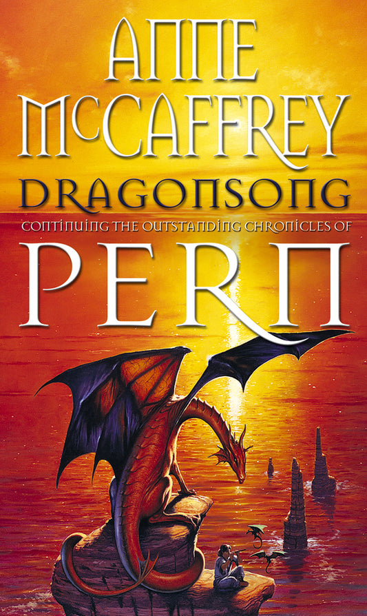 Dragonsong Anne McCaffrey / Энн Маккефри 9780552106610-1