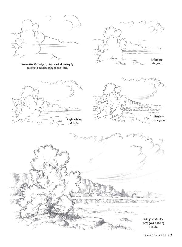 Drawing. Landscapes William F. Powell / Уильям Ф. Пауэлл 9781633228405-5