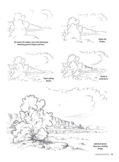 Drawing. Landscapes William F. Powell / Уильям Ф. Пауэлл 9781633228405-5