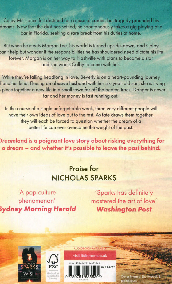 Dreamland / Dreamland Николас Спаркс 9780-7515-8552-0-2