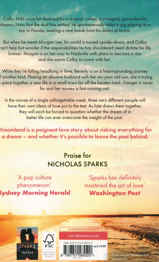 Dreamland / Dreamland Николас Спаркс 9780-7515-8552-0-2