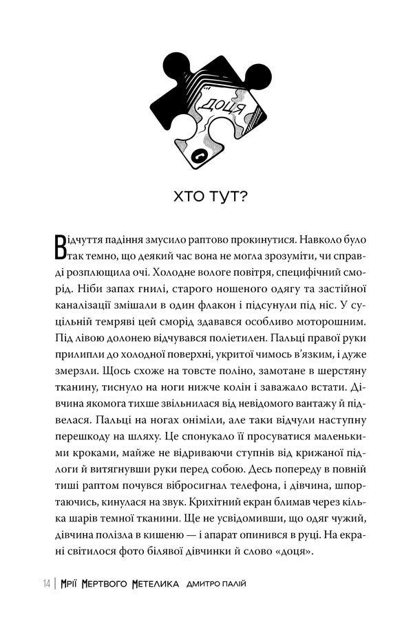 Dreams Of A Dead Butterfly / Мрії мертвого метелика Dmitry Paly / Дмитро Палій 9786178426750-2