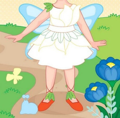 Dress Up The Doll. Fashionista Alice At The Carnival. Painter + Stickers / Одягни ляльку. Модниця Аліса на карнавалі. Фарбувалка + наліпки / Author not specified 9789667616502-5