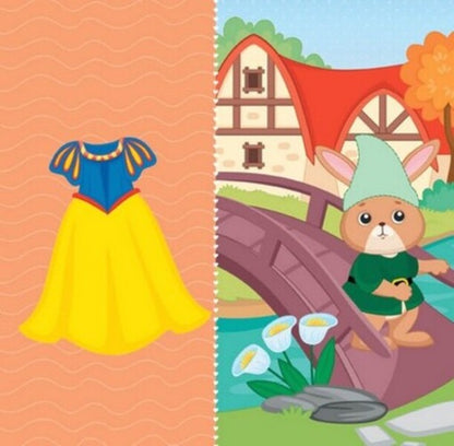 Dress Up The Doll. Little Sofia At The Masquerade. Painter + Stickers / Одягни ляльку. Крихітка Софія на маскараді. Фарбувалка + наліпки / Author not specified 9789667616496-6