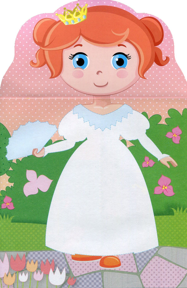 Dress up the doll. Princess. Painter + stickers / Одягни ляльку. Принцеса. Фарбувалка+наліпки  978-966-7482-65-7-3