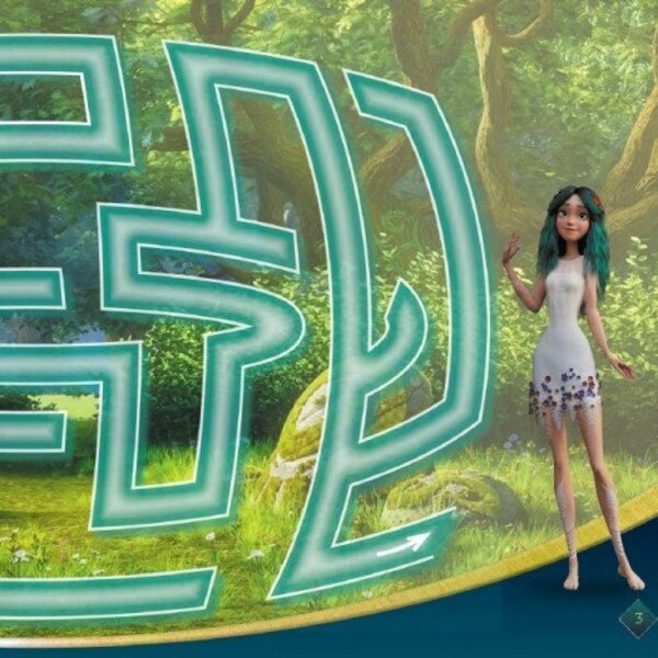 Dryad. Labyrinths With Stickers. Magic Ways / Мавка. Лабіринти з наліпками. Магічні шляхи / Author not specified 9786170989949-3
