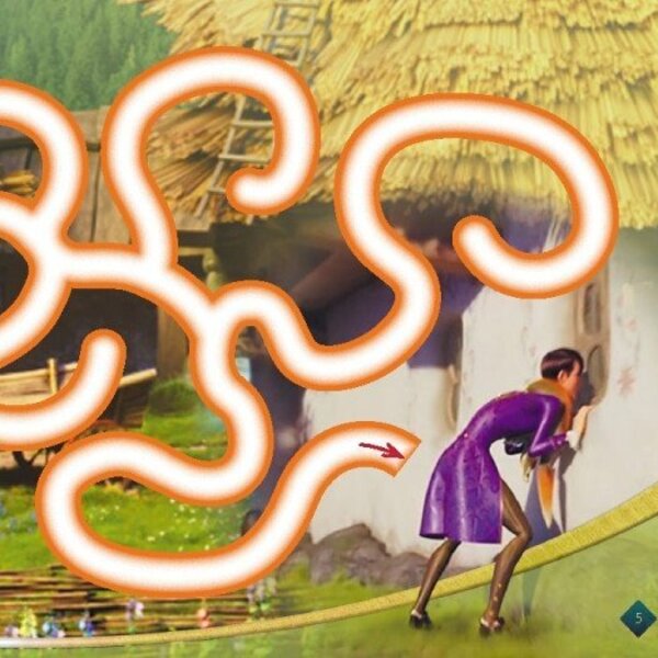 Dryad. Labyrinths With Stickers. Magic Ways / Мавка. Лабіринти з наліпками. Магічні шляхи / Author not specified 9786170989949-5