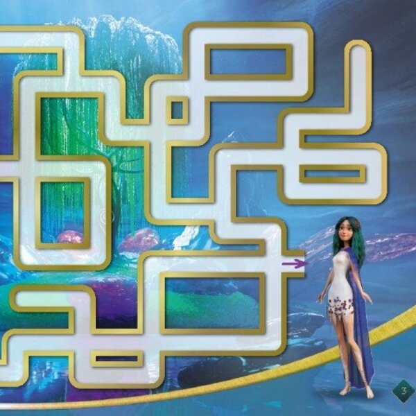 Dryad. Labyrinths With Stickers. Magical Discoveries / Мавка. Лабіринти з наліпками. Чарівні відкриття / Author not specified 9786170989956-3