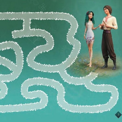 Dryad. Labyrinths With Stickers. Mysterious World / Мавка. Лабіринти з наліпками. Загадковий світ / Author not specified 9786170989932-3