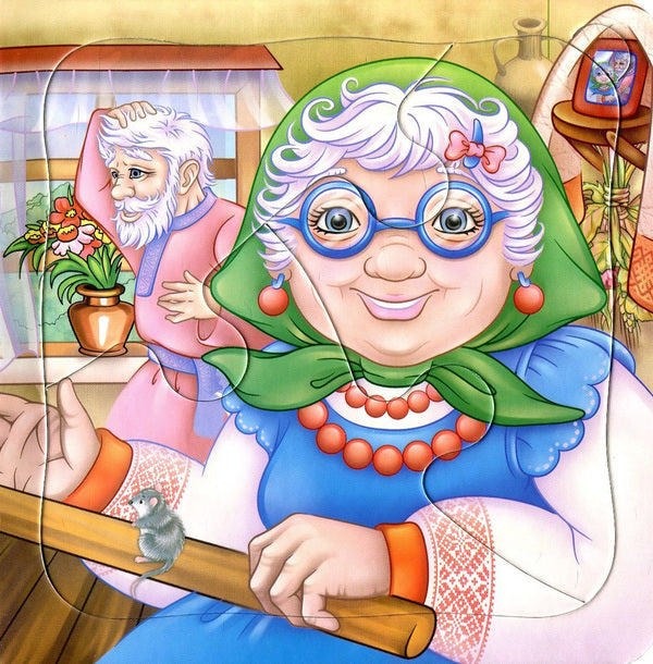 Dumpling Puzzle book / Колобок. Книга-пазл  978-966-913-637-4-4