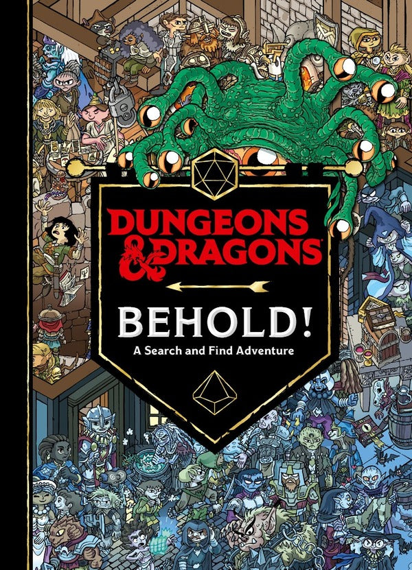 Dungeons And Dragons Behold! A Search And Find Adventure / Author not specified 9780755502004-1