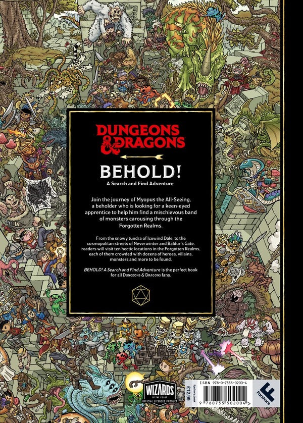 Dungeons And Dragons Behold! A Search And Find Adventure / Author not specified 9780755502004-2