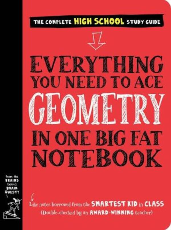 EVERYTHING YOUNED To Ace Geometry In Big Fat Notebook Christie Nidham, Vorkman Publishing / Кристи Нидхэм, Воркмэн Паблишинг 9781523504374-1