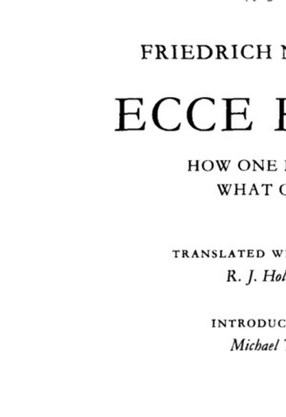 Ecce Homo Friedrich Nietzsche / Фридрих Ницше 9780140445152-2