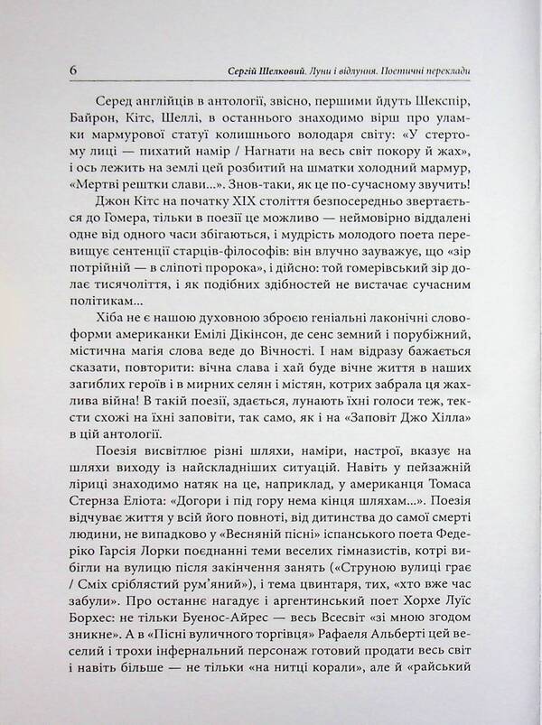 Echoes and echoes / Луни та відлуння Сергей Шелковый 9786178832452-5