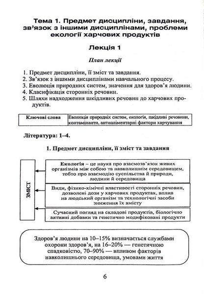 Ecology and nutrition / Екологія та харчування  9789663883458-5