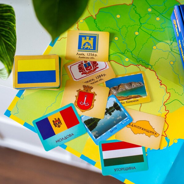Educational Cognitive Game. My Country Is Ukraine / Навчальна пізнавальна гра. Моя країна - Україна / Author not specified 4827577978923-6