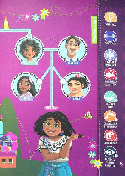 Encanto.The World Of Magic.Developer With Stickers / Енканто. Світ магії. Розвивайка з наліпками / Author not specified 9789669437419-5