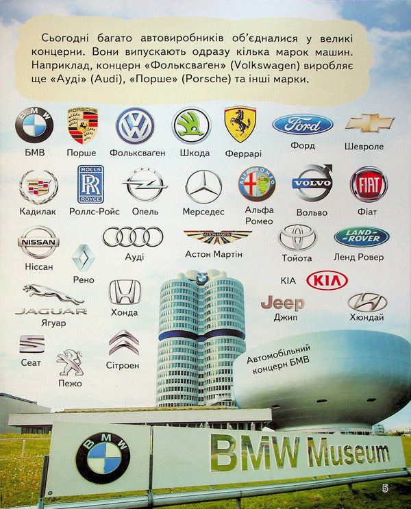 Encyclopedia. Cars / Енциклопедія. Автомобілі Анна Логвинкова 978-966-466-820-7-6