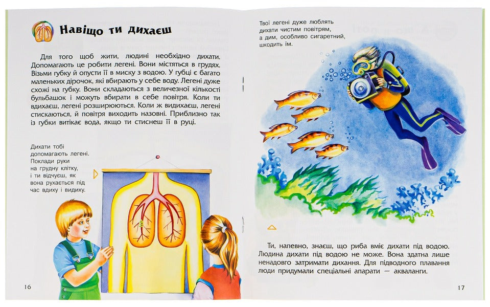 Encyclopedia of a preschooler.Man / Енциклопедія дошкільника. Людина Юлия Каспарова 978-617-09-2835-1-6