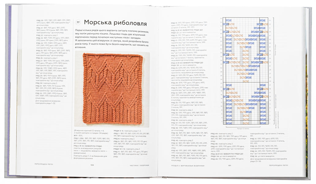 Encyclopedia of patterns. Crossed loops. Weaving and Design Guide / Енциклопедія візерунків. Перехрещені петлі. Посібник із плетіння та дизайну Нора Гоан 978-617-548-173-8-6