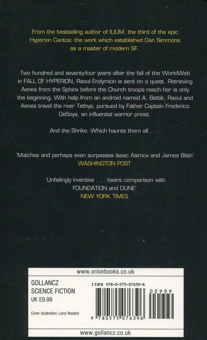 Endymion (Gollancz S.F.) Dan Simmons / Дэн Симмонс 9780575076396-2