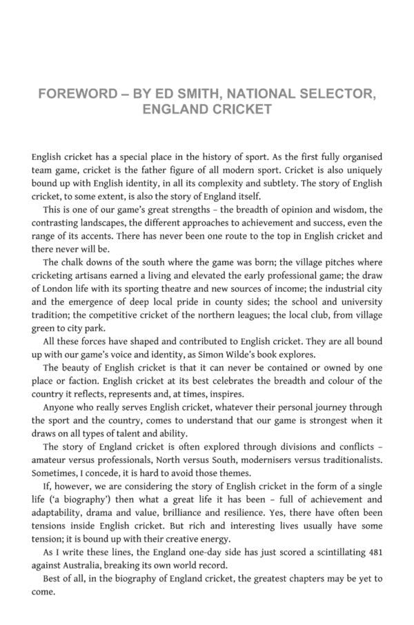 England. The Biography. The Story of English Cricket. 1877 - 2008 / England. The Biography. The Story of English Cricket. 1877 - 2008 Саймон Уайлд 9781471154850-4
