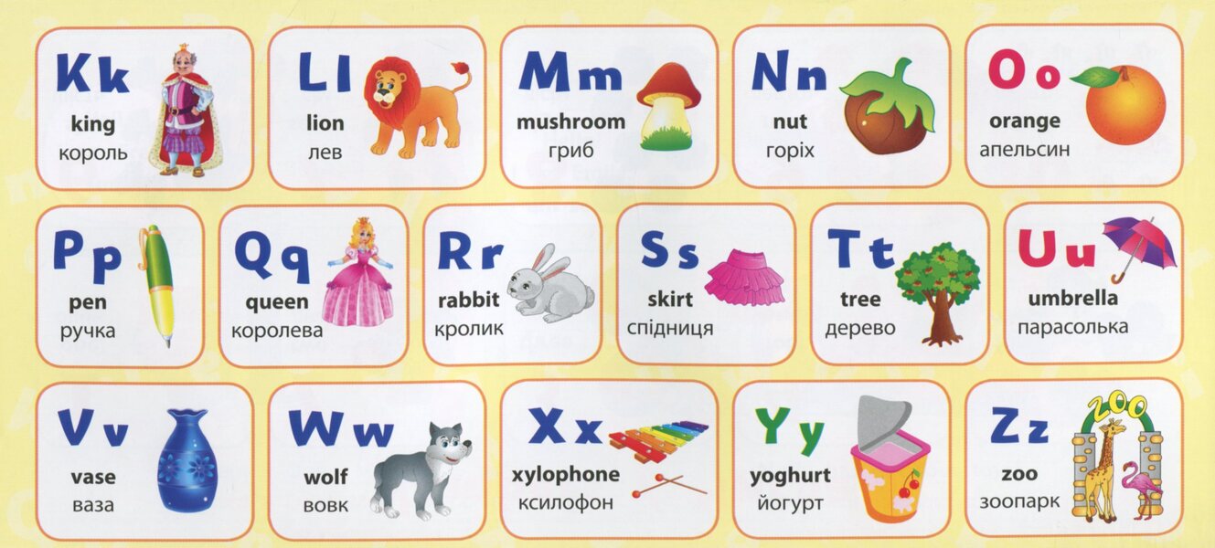 English.1St Class / Англійська мова. 1 клас Elena Sobchuk / Олена Собчук 9789662846539-4