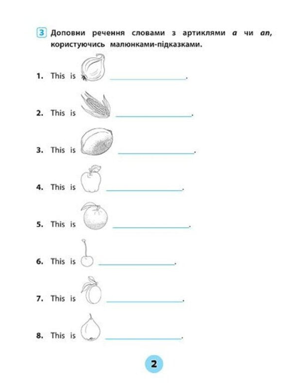 English. 1St Class. Workbook Of Practical Tasks - Англйська мова. 1 клас. Зошит практичних завдань Julia Chimyris - Юля Чимрс 9789662845563-4