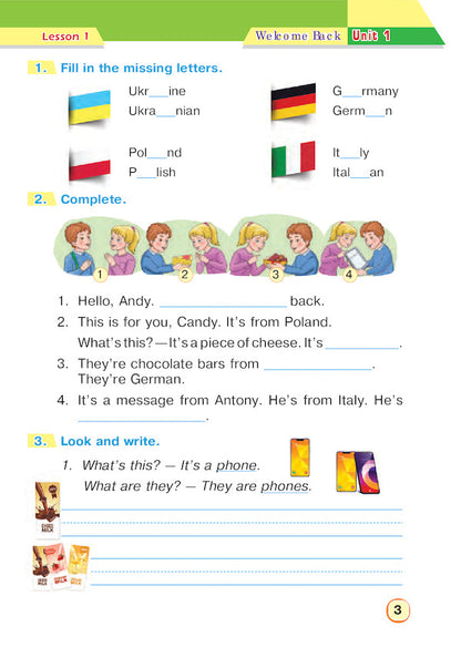 English. 3rd grade A workbook. To the textbook of T. Budnaya / Англійська мова. 3 клас. Робочий зошит. До підручника Т. Будної Татьяна Будная 978-966-10-6207-7-2