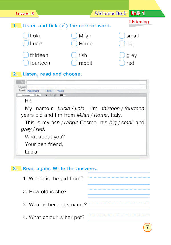 English. 3rd grade A workbook. To the textbook of T. Budnaya / Англійська мова. 3 клас. Робочий зошит. До підручника Т. Будної Татьяна Будная 978-966-10-6207-7-6