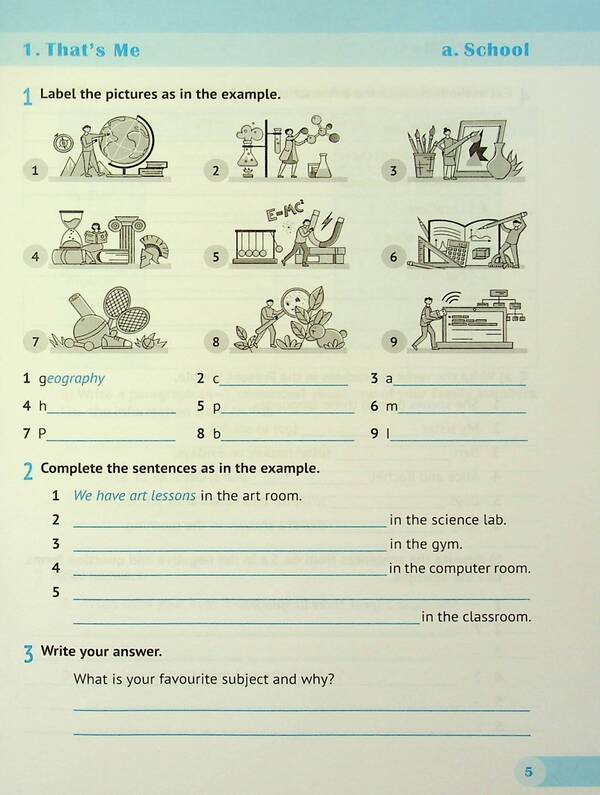 English. 6th grade Workbook (for G. Mitchell's textbook) / Англійська мова. 6 клас. Робочий зошит (до підручника Г. Мітчелла) Оксана Косован, Надежда Витушинская 978-966-07-4324-3-5