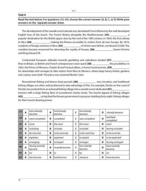 English. Collection of test tasks. 20 variants of tests in the format of external examinations / Англійська мова. Збірник тестових завдань. 20 варіантів тестів у форматі ЗНО Ирина Доценко, О. Евчук 978-617-539-239-3-4