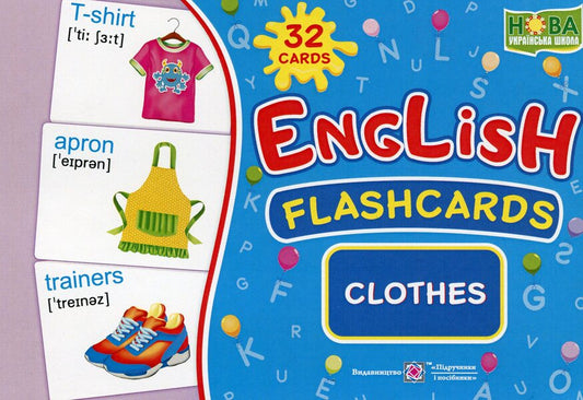 English. Fashcards. Clothes / English. Fashcards. Clothes  2255555502259-1