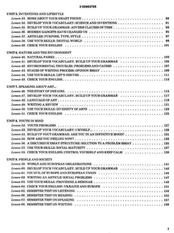 English. Grade 11. According to the textbook by O. D. Karpyuk / Англійська мова. 11 клас. За підручником О. Д. Карп'юк О. Любченко 9786170037466-4