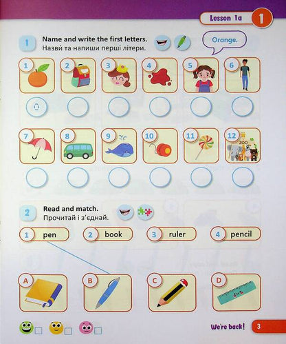 English. Grade 2. Workbook / Англійська мова. 2 клас. Робочий зошит Оксана Косован, Надежда Витушинская 9789660743984-4