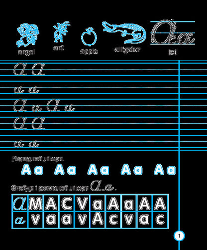 English. Handwriting Book. Prosters. Manuscript Letters. 1St Grade / English. Handwriting Book. Прописи. Рукописні літери. 1 клас Tatyana everyday / Тетяна Будная 9789661056601-3