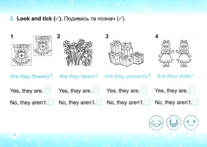 English. Individual Work. Grade 2 (To G. Mitchell) / Англійська мова. Індивідуальні роботи. 2 клас (до підручн. Г. Мітчелла) Irina Dotsenko, Oksana Evchuk / Ирина Доценко, Оксана Евчук 9789660738744-4
