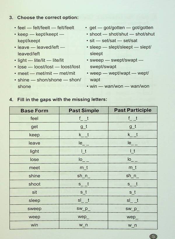 English. Irregular verbs / Англійська мова. Неправильні дієслова Янина Яремчук 978-617-524-166-0-6