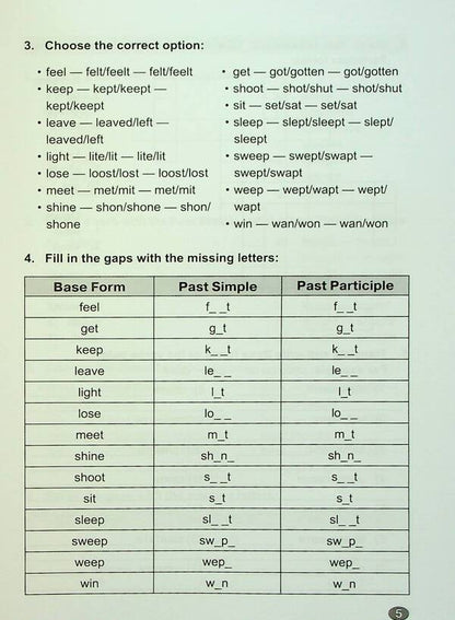 English. Irregular verbs / Англійська мова. Неправильні дієслова Янина Яремчук 978-617-524-166-0-6