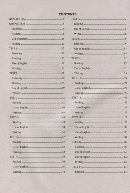 English. Trainer for preparation for external independent assessment / Англійська мова. Тренажер для підготовки до зовнішнього незалежного оцінювання Ирина Доценко, Оксана Евчук 978-966-07-2373-3-5