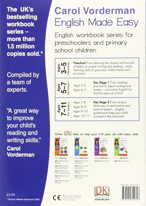 English Made Easy Ages 5-6 Key Stage 1 / English Made Easy Ages 5-6 Key Stage 1 Кэрол Вордерман 9781409344643-2
