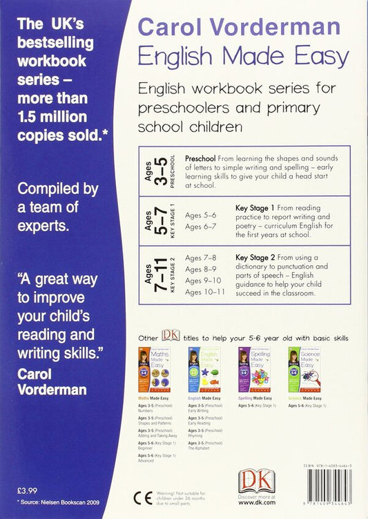 English Made Easy Ages 5-6 Key Stage 1 / English Made Easy Ages 5-6 Key Stage 1 Кэрол Вордерман 9781409344643-2