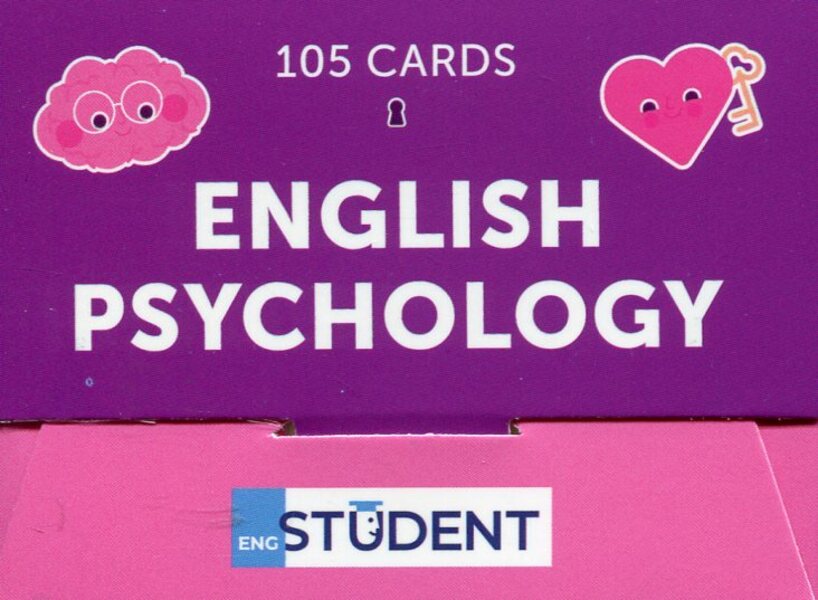 English Psychology. Cards for learning English words / English Psychology. Картки з вивчення англійських слів  9786177702886-2