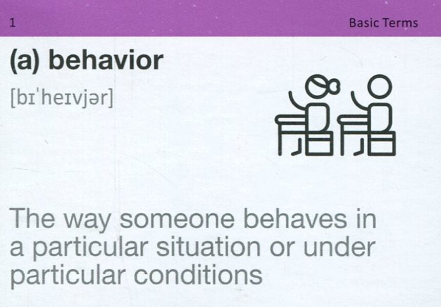 English Psychology. Cards for learning English words / English Psychology. Картки з вивчення англійських слів  9786177702886-5